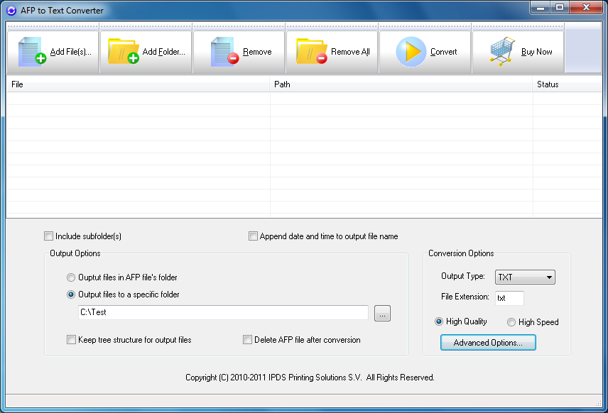 AFP to Text Converter 3.02 full Windows 7 AFP to Text Converter 3.02 full